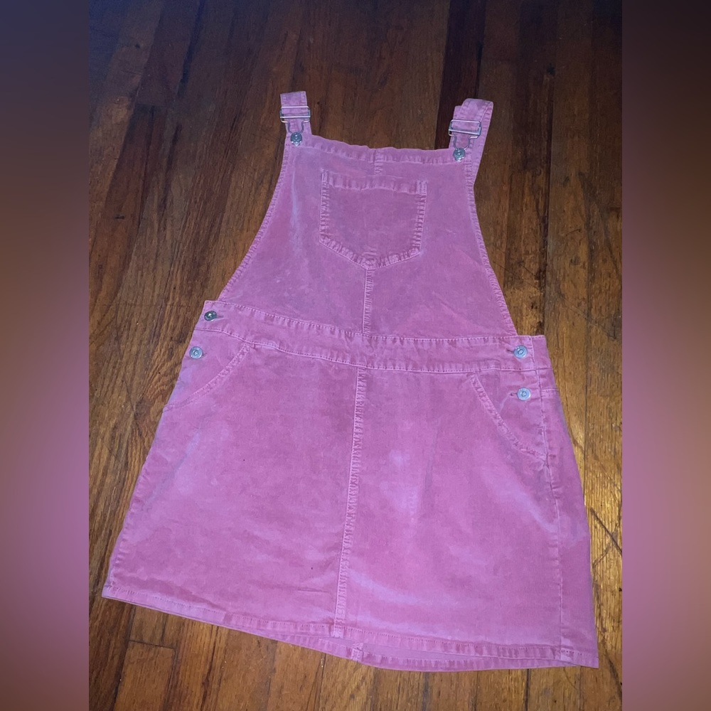 Pink Corduroy Skirtall